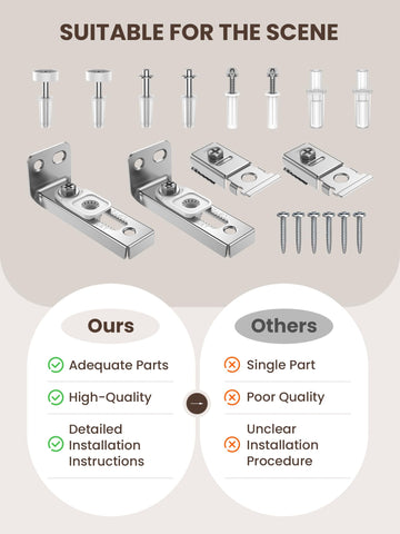 BUDONI top pivot bracket for stable door alignment and function.
