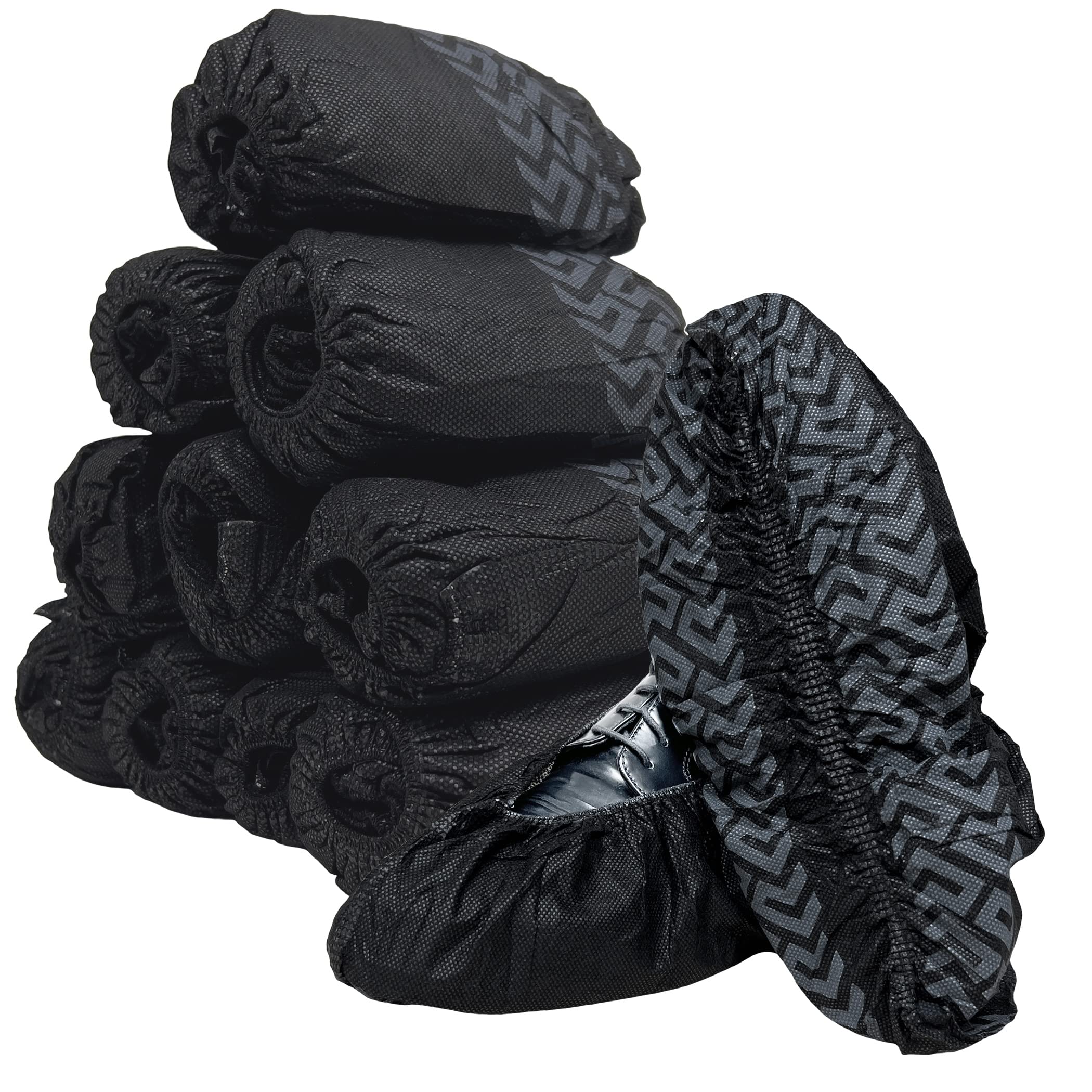 Buena Goods extra-large disposable shoe covers pack of 100 protecting indoors
