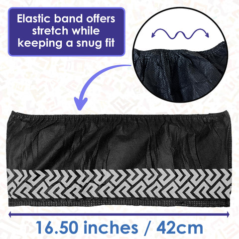 Buena Goods indoor floor protection with disposable boot covers