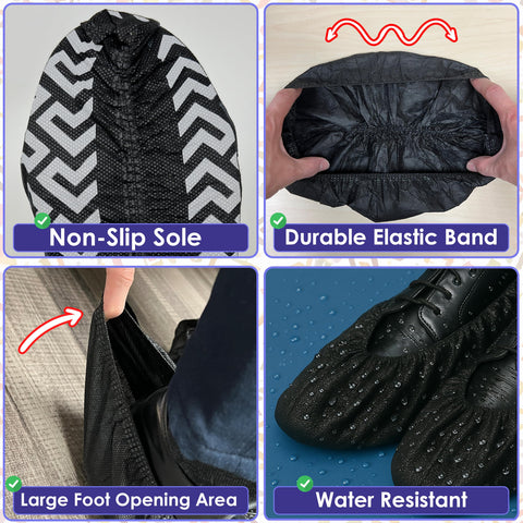 Buena Goods non-slip tread booties for safer indoor movement