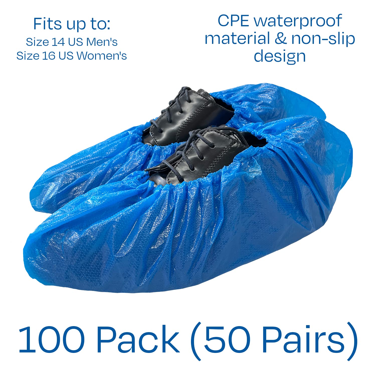 Travel-ready Buena Goods shoe covers for tidy luggage and spaces.