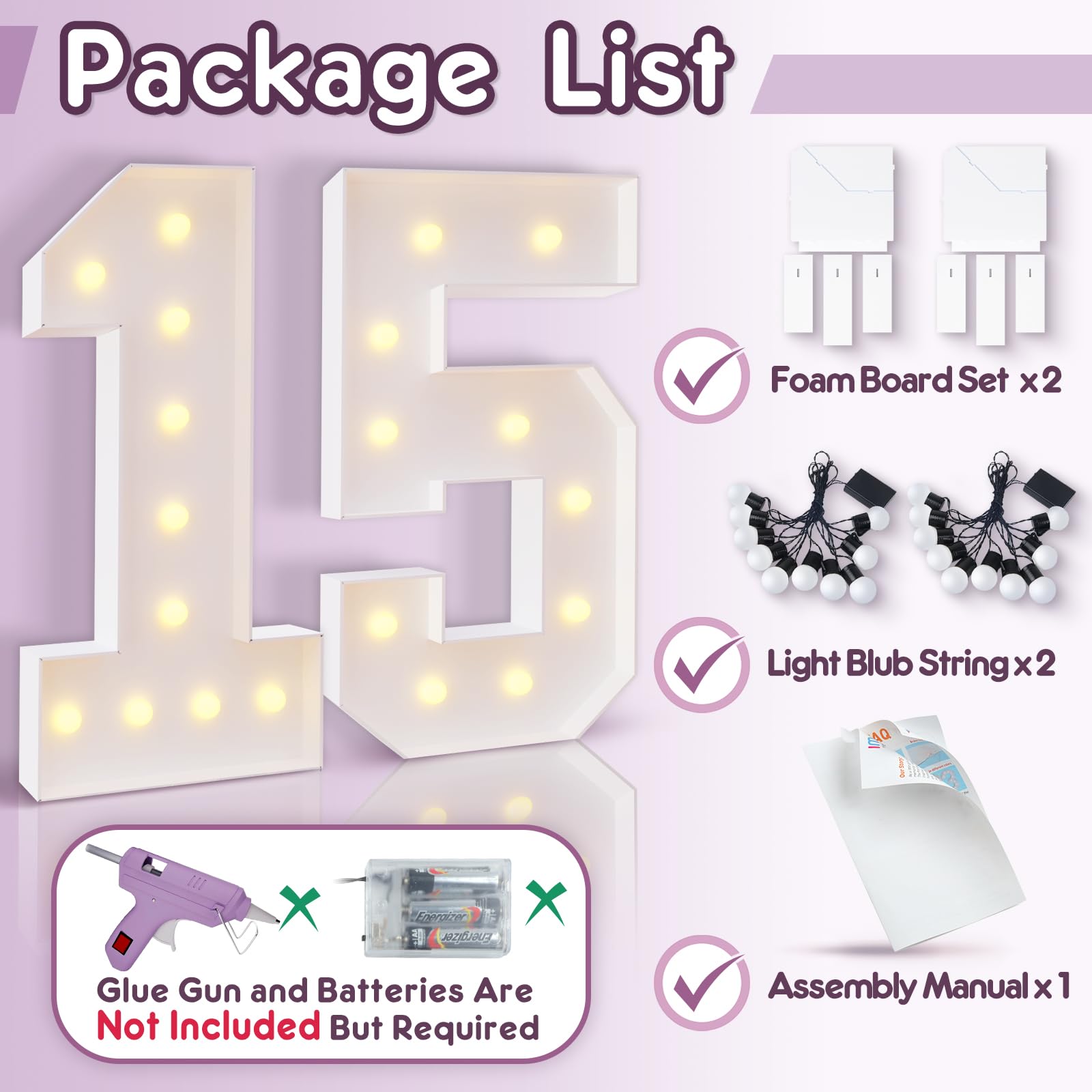 Bugame assembly slot in design ensures simple setup for quick decorating moments