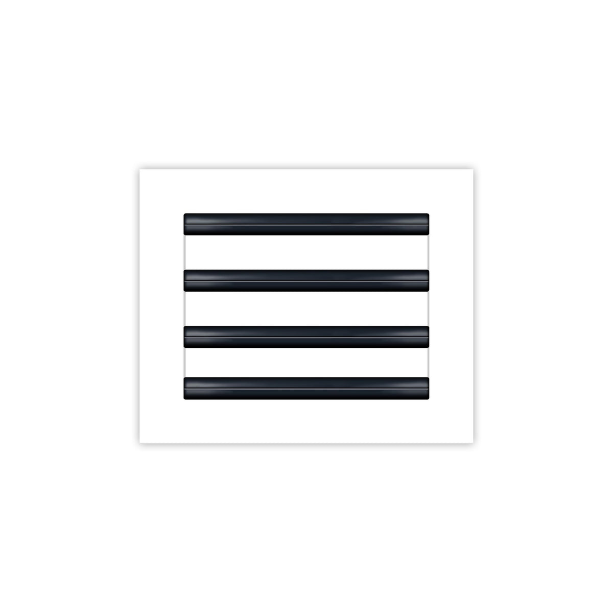 BUILDMART 10x8 white modern AC vent cover for a clean ceiling look