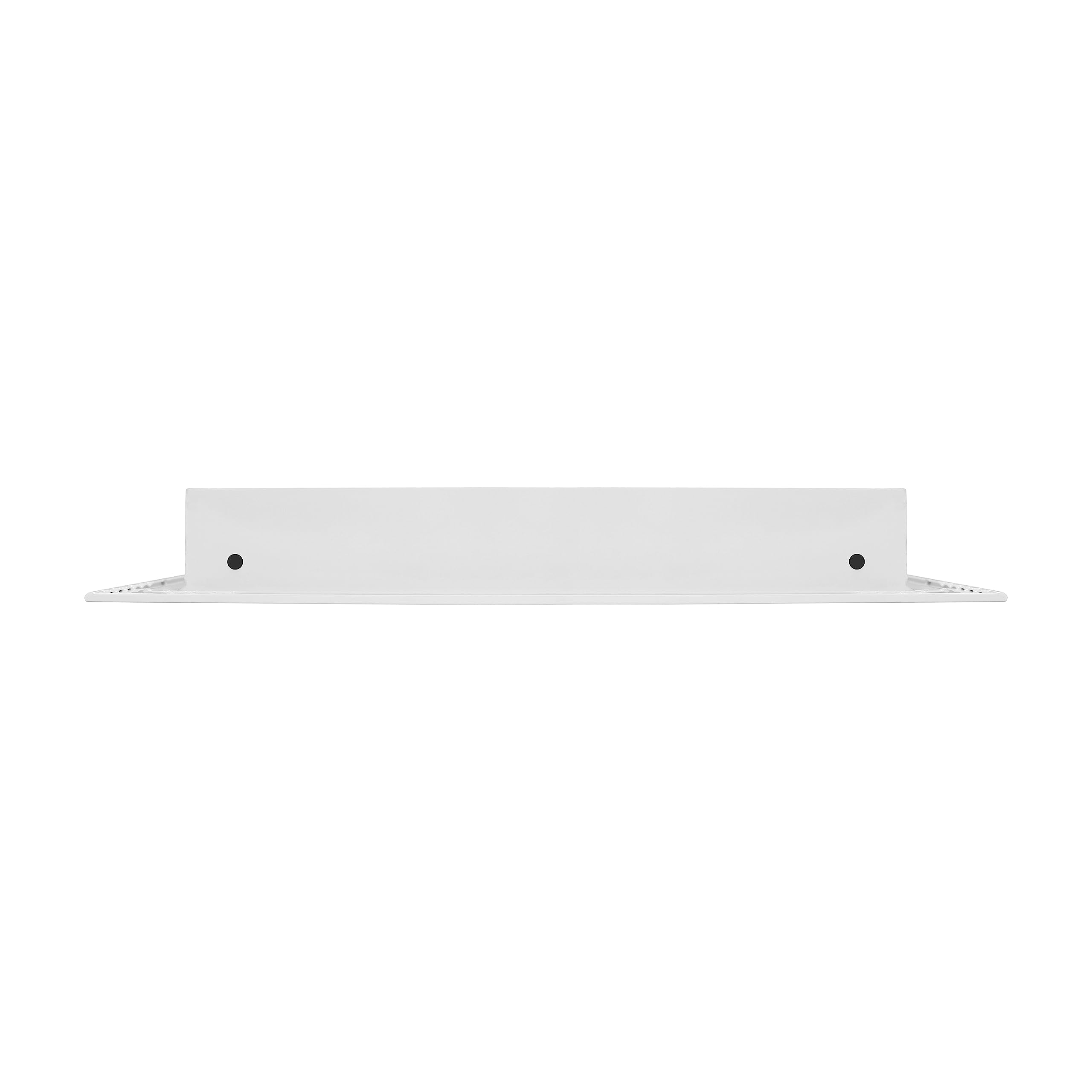 BUILDMART 12x12 vent cover close-up aluminum finish conveys durability and premium look.
