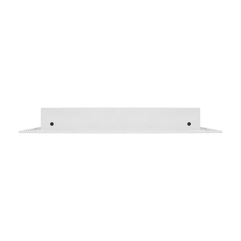 BUILDMART 12x12 vent cover close-up aluminum finish conveys durability and premium look.