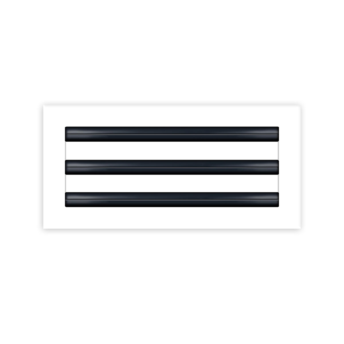 BUILDMART 14x6 white vent cover mounted on ceiling, decorative and durable