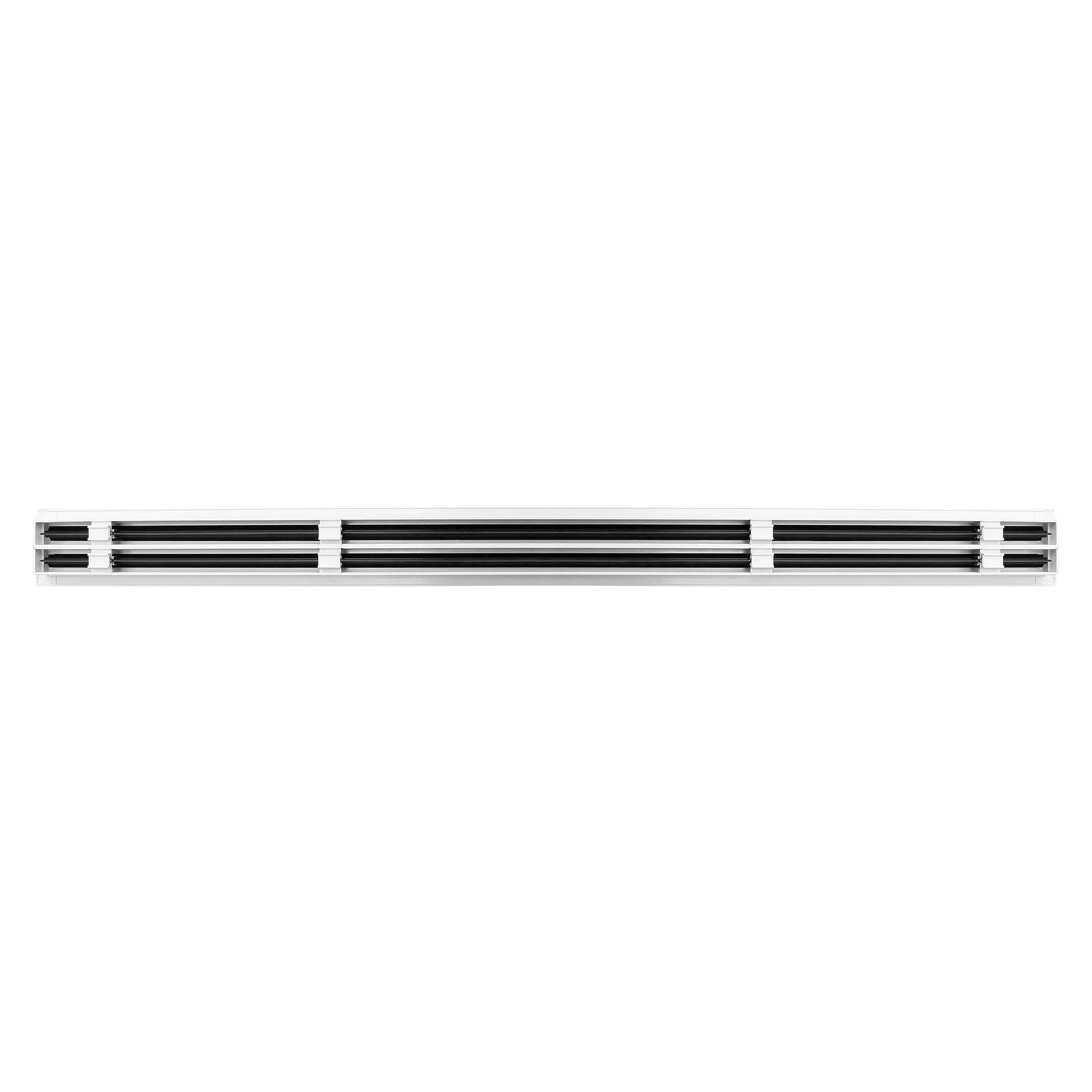 BUILDMART 48-inch diffuser side view showing slim profile for ceilings.