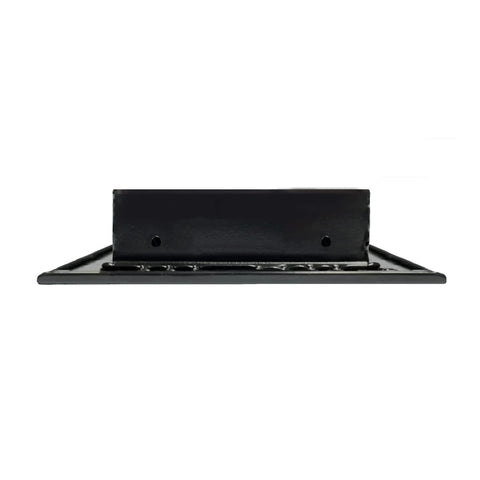 BUILDMART linear slot diffuser highlights neck and face dimensions for fit