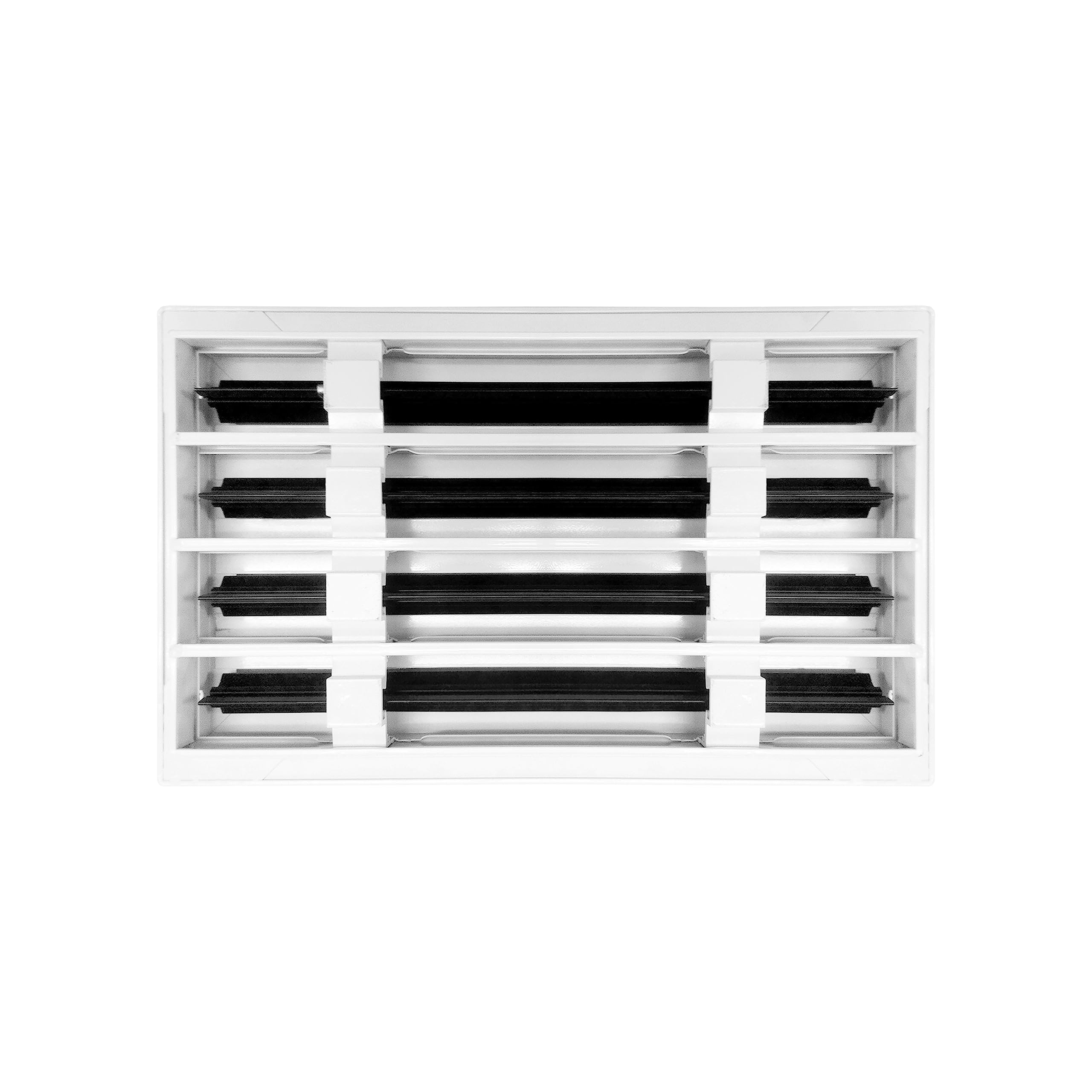 BUILDMART white linear slot diffuser enhances airflow with style.