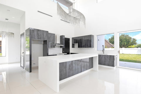 BUILDMART installation view with hidden mounting for clean aesthetics
