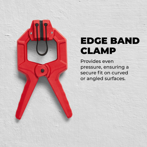 BUILDSOMETHING movable jaw clamp securing irregular shapes for precise woodworking tasks