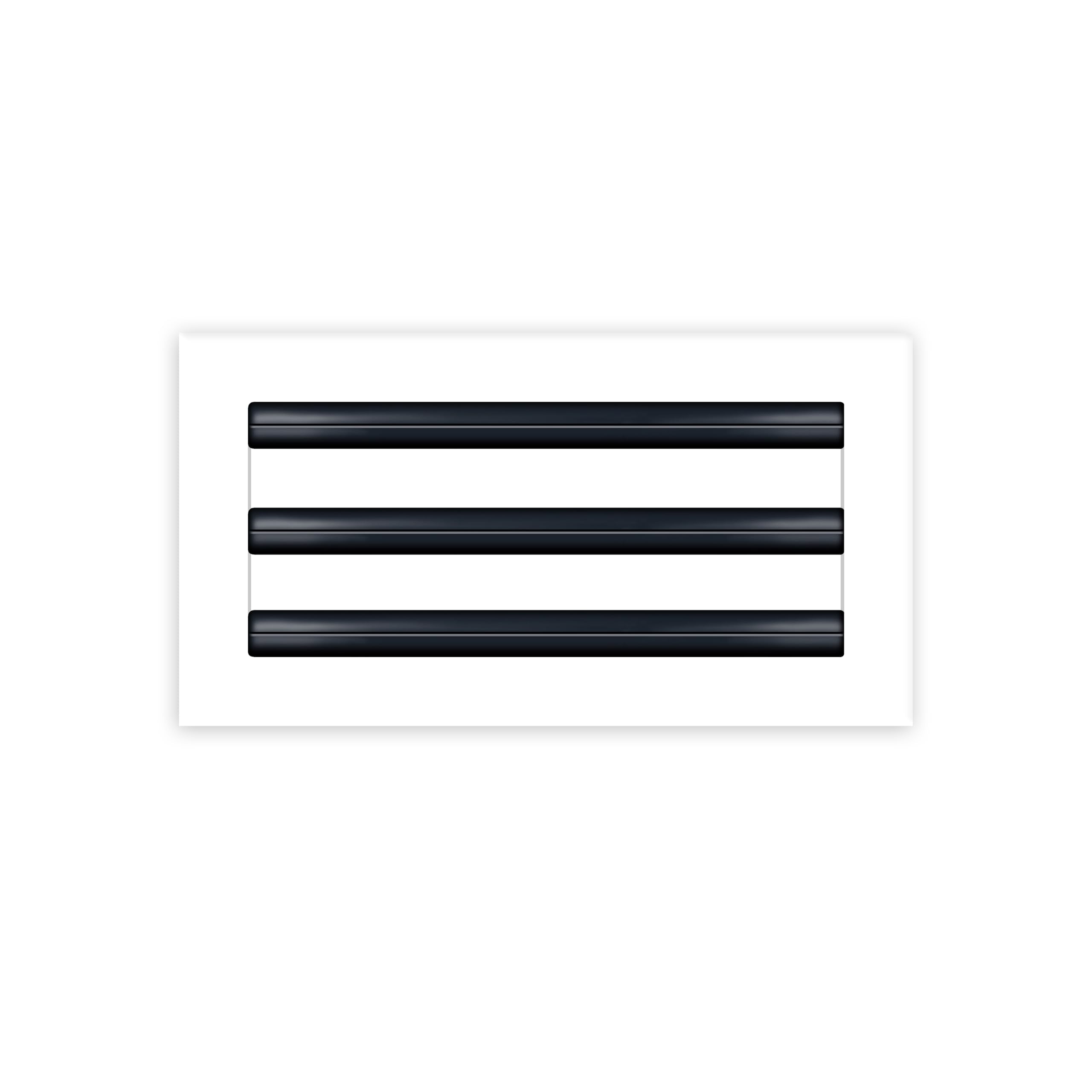 BUILDMART 12x6 white vent cover adds modern style to ceilings and walls
