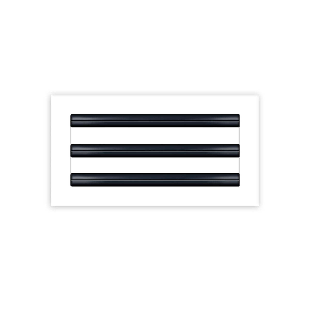 BUILDMART 12x6 white vent cover adds modern style to ceilings and walls