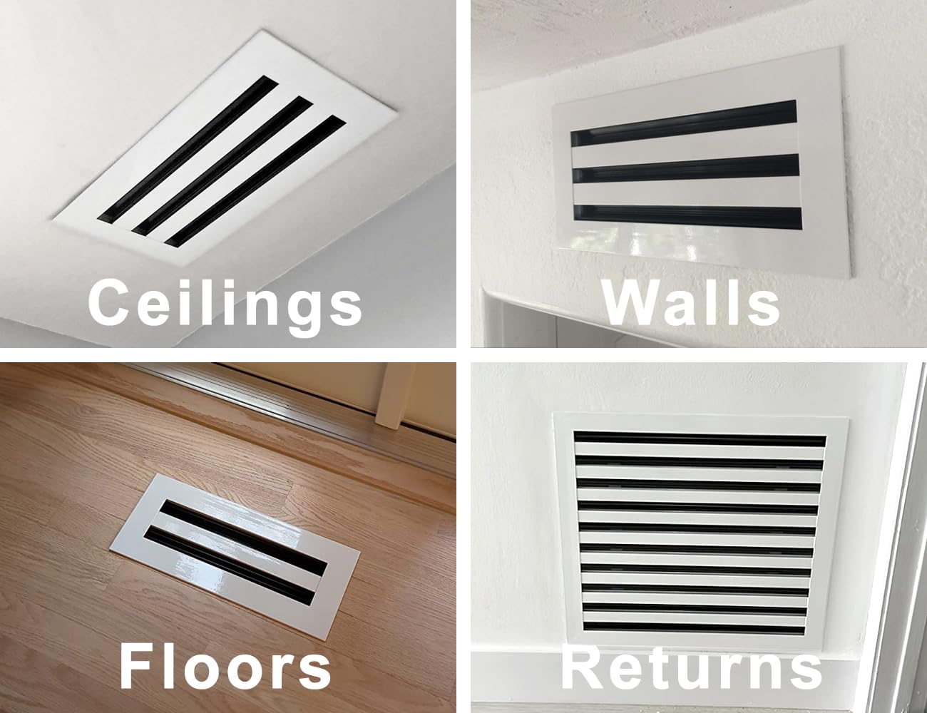 BUILDMART decorative air vent cover for versatile spaces