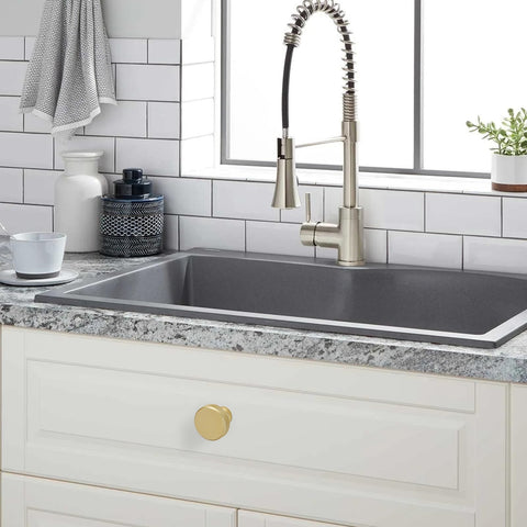 BUKOBYHE knurled drawer knob profile emphasizes grip-friendly design.