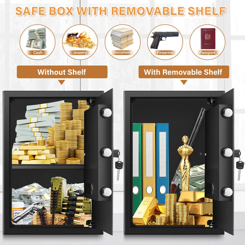 Bukumo spare keys included for backup access if needed.