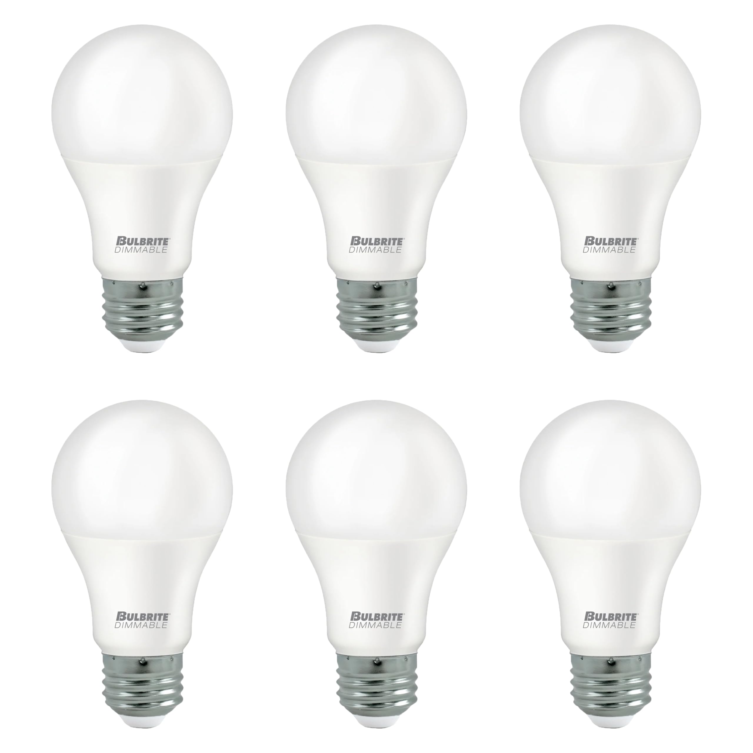 Bulbrite 774235 A19 LED bulb with frosted finish for energy-saving soft white lighting.