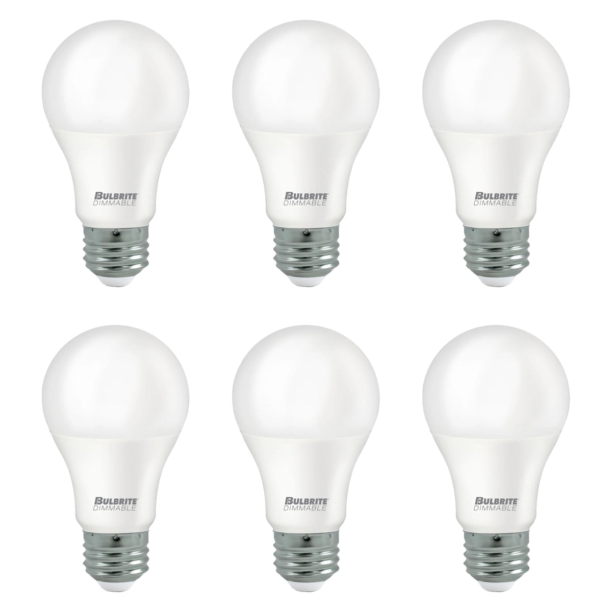 Bulbrite 774235 A19 LED bulb with frosted finish for energy-saving soft white lighting.