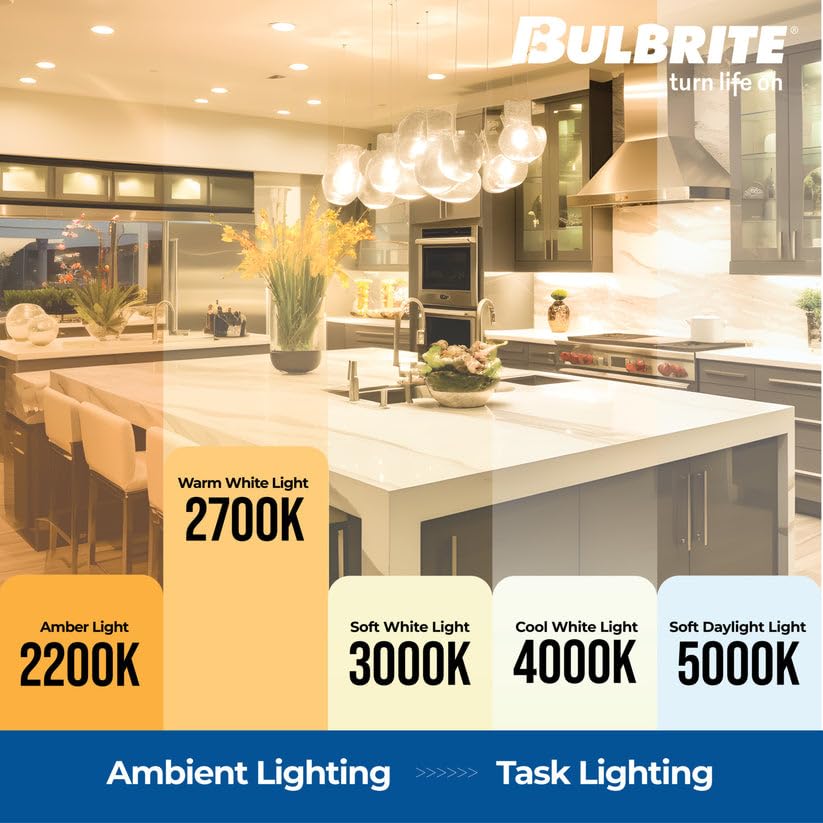 Bulbrite KX60CL/E12 bulb in dining room lighting with clear glass