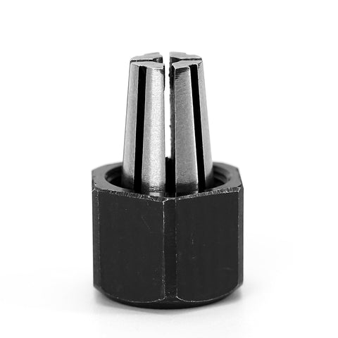 BuleVina 1/8in collet and nut assembly ready for Milwaukee 2485-20 replacement.