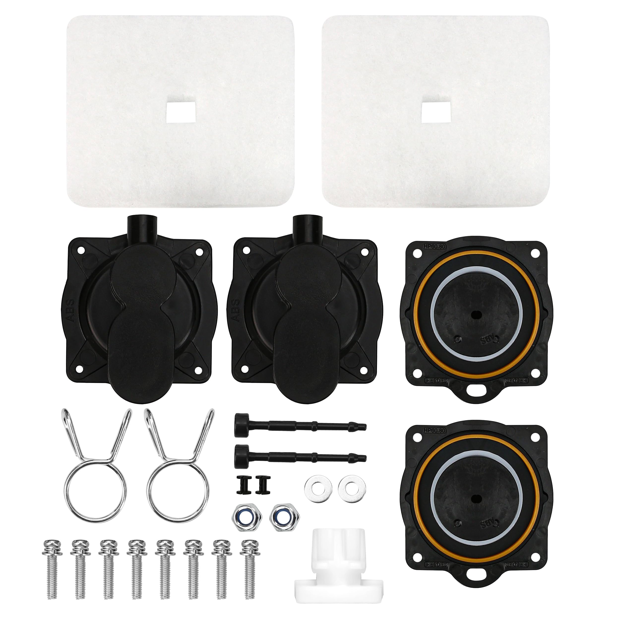 BuleVina HP80/HP60 rebuild diaphragm kit for steady operation and longer pump life.