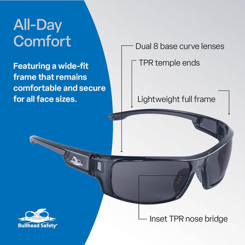 Bullhead Dorado lightweight frame ideal for long wear