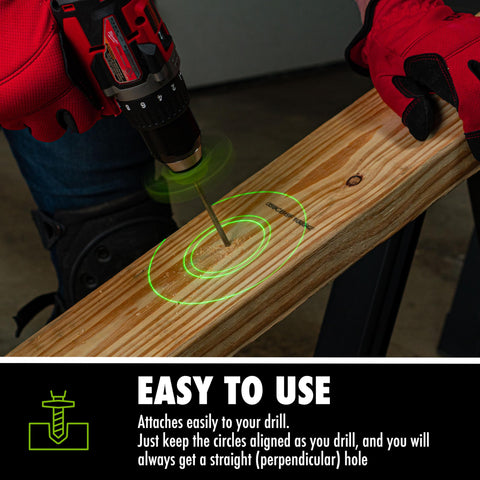 BullseyeBore Core CG1-101 supports bits 2 to 8 inches for versatile use
