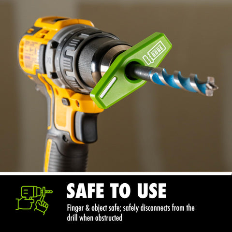 BullseyeBore CG1-101 visual worksurface aid improves viewing angles during drilling