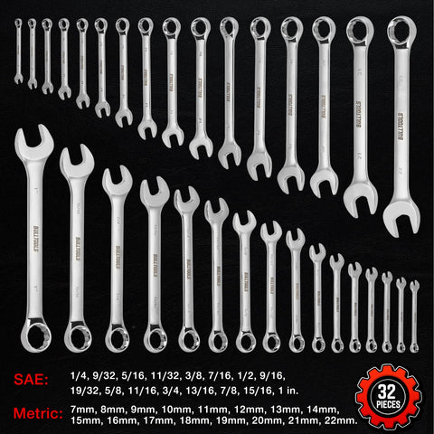 BULLTOOLS 12-point box-end design enables easy fastener engagement
