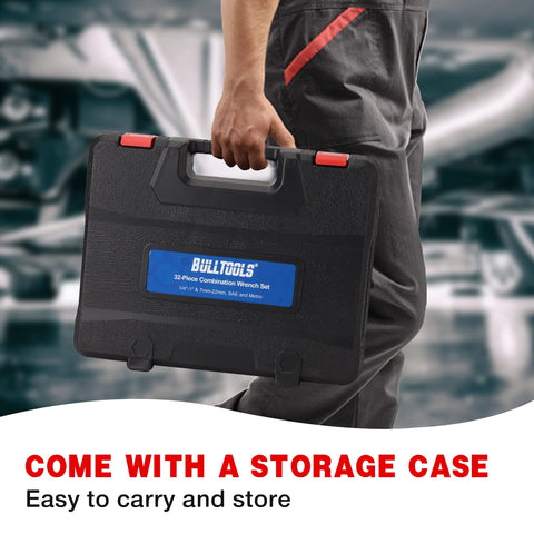 BULLTOOLS metric wrenches from 7mm to 22mm for common hardware