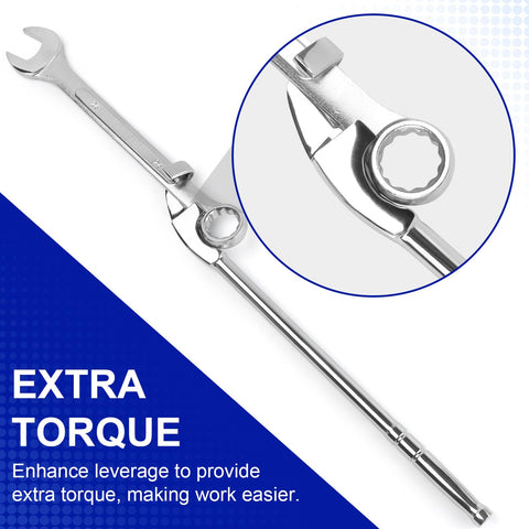 Bulltools safe-access extension tackles bolts in confined engine bays with no arm scraping.