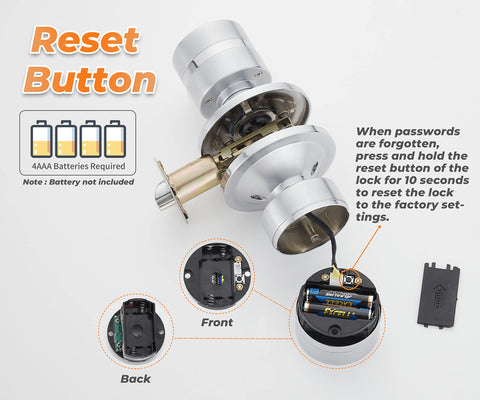 Buoan emergency power charger included for uninterrupted access during outages.