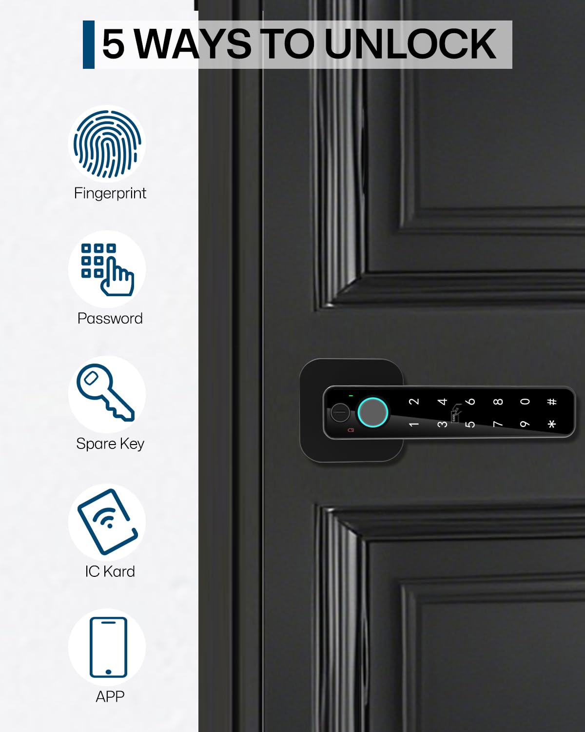 Buoan fingerprint unlock in action for quick family access