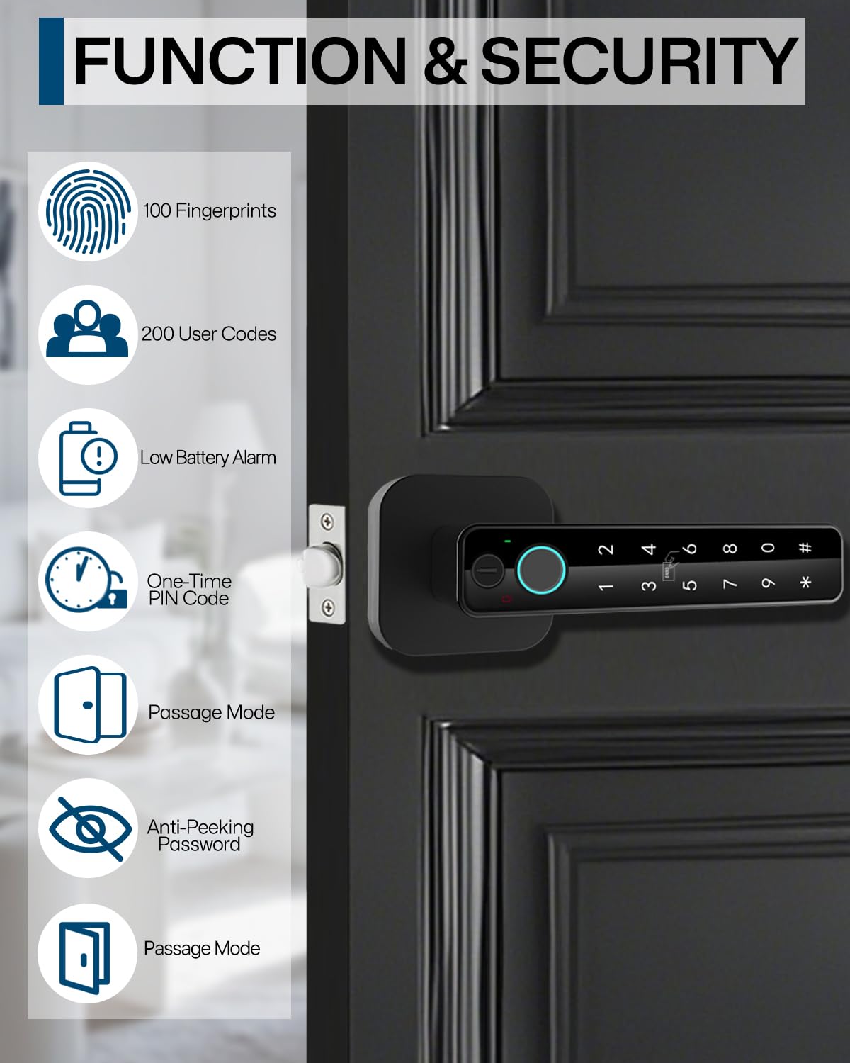 Buoan NFC card unlock being used for easy access