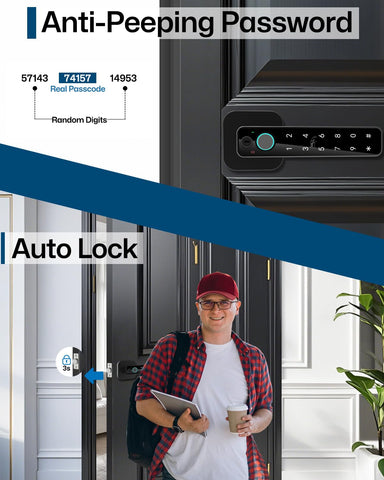 Buoan quick 10-minute installation on door