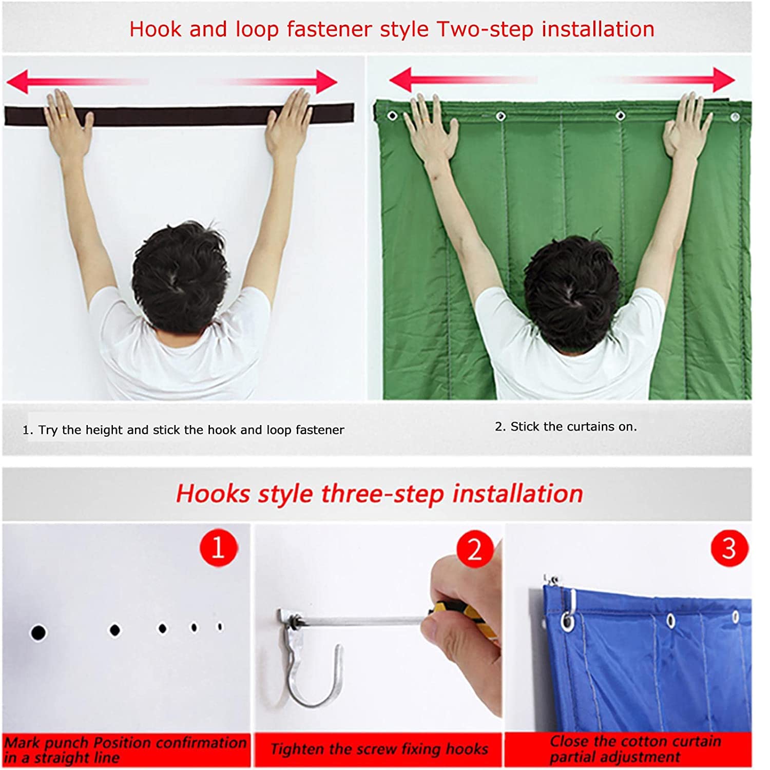 Buokaiw winter-summer door shield helps reduce energy loss.