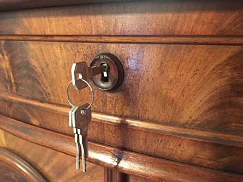 No-drill installation of Burg-Wächter ME/2 Lock Blocker shown for quick furniture security setup.