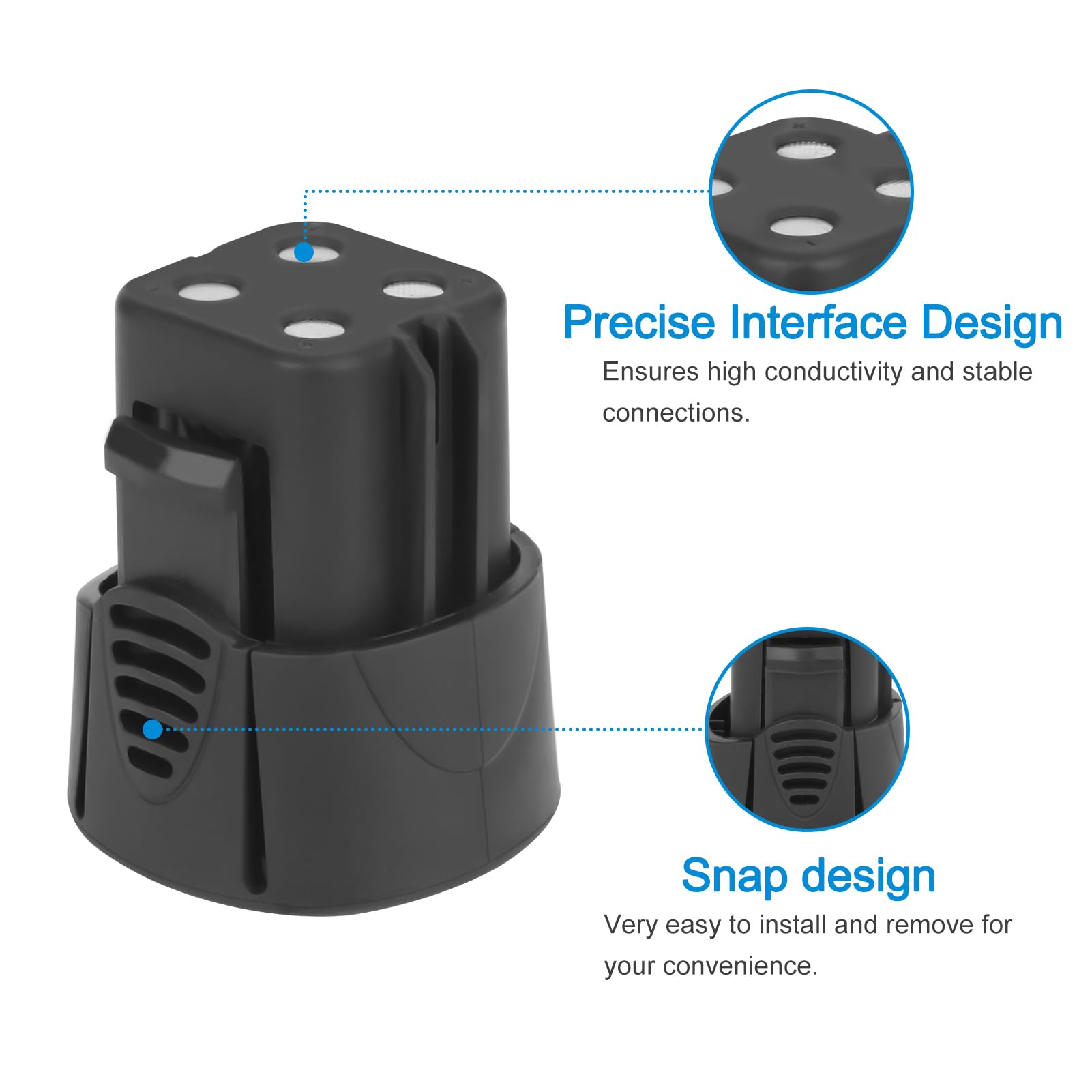 BURGARDEN 755-01 battery compatibility check indicates proper fit with Dremel tools.