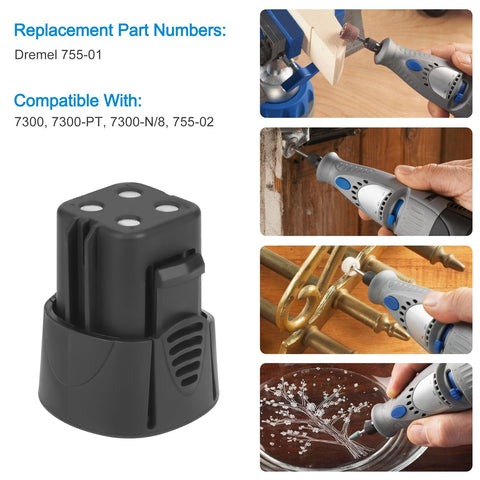 BURGARDEN two-pack of 3500mAh batteries extends tool runtime for projects.