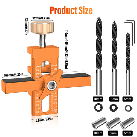 BURMONG bottom-placement measurement guides 35 mm from floor.