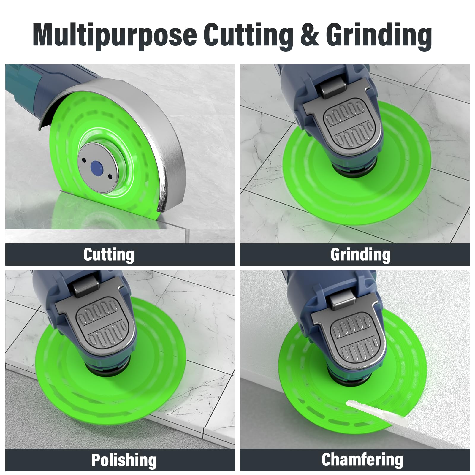 BURMONG dry-wet-cutting-capability offers versatile use on glass, tile, and stone.