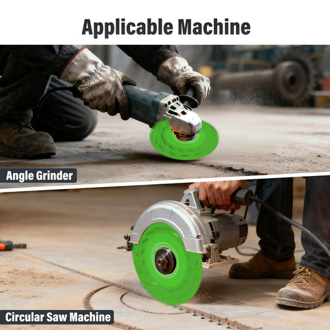 BURMONG multi-hole-design cools during long cuts for stable performance.
