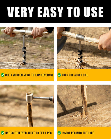 Burtok lightweight survival tool weighing 0.95 lb for easy carry.