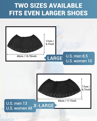 Buself X-Large fits up to US men's 13 and most women's sizes
