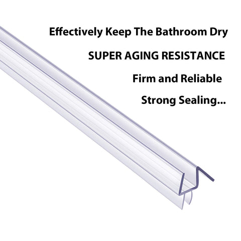 Butecare 39-inch seal provides a single-piece solution for frameless showers.