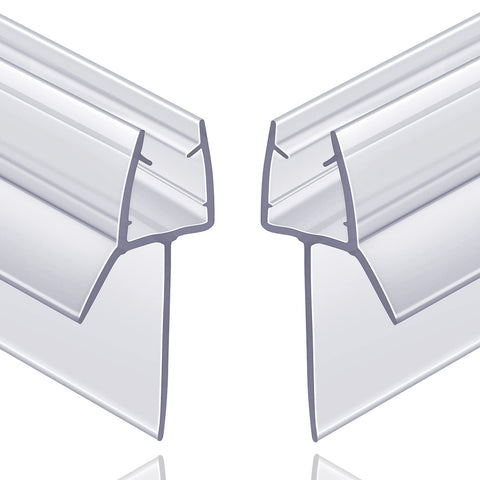 Butecare frameless bottom seal for glass doors, clear 36-inch shield.