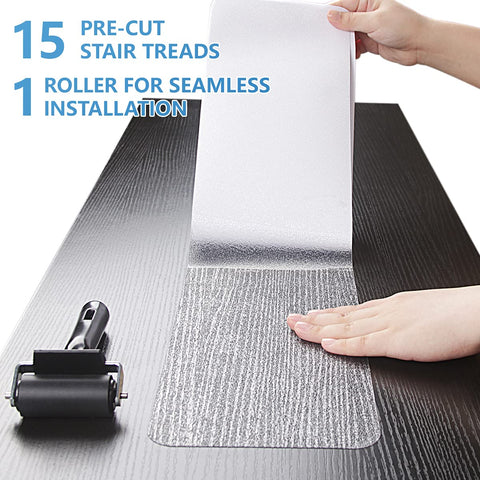 Butizone pre-cut anti-slip strips preserve decor while adding traction.
