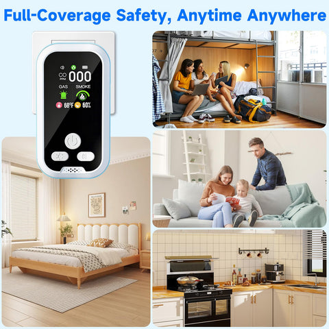 Buwheekoki compact design fits on desks or nightstands.