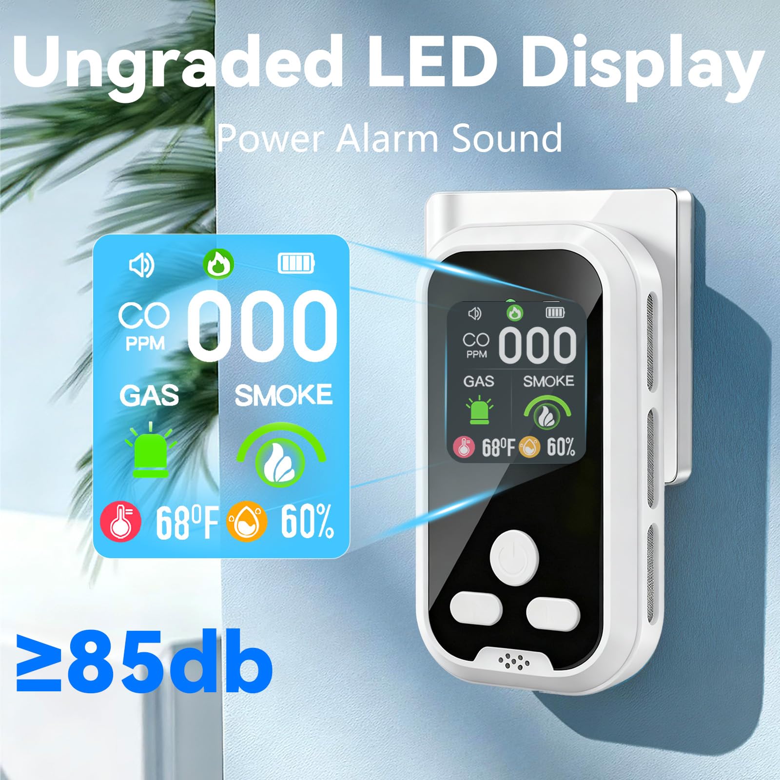 Buwheekoki smoke detection indicator helps notice smoke early