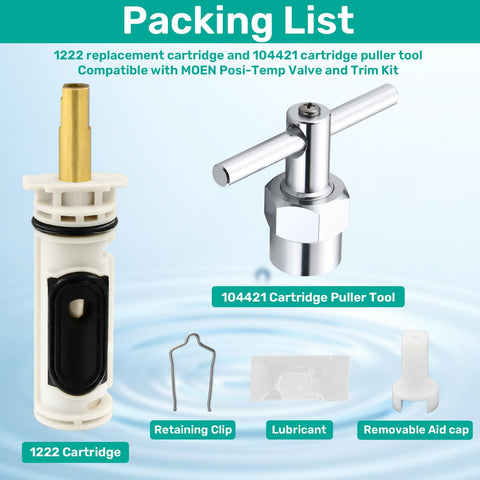 BUWTIQ packaged contents including cartridge and tool for a complete kit.